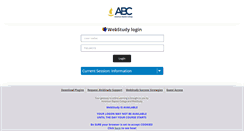 Desktop Screenshot of abc.webstudy.com